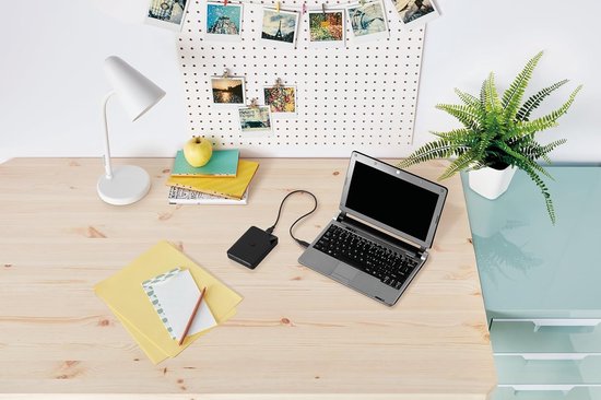 Externe Harde Schijf - Portable HDD Opslag - Bestanden Opslaan - Snelle USB 3.0 - 4TB - Zwart — afbeelding 3