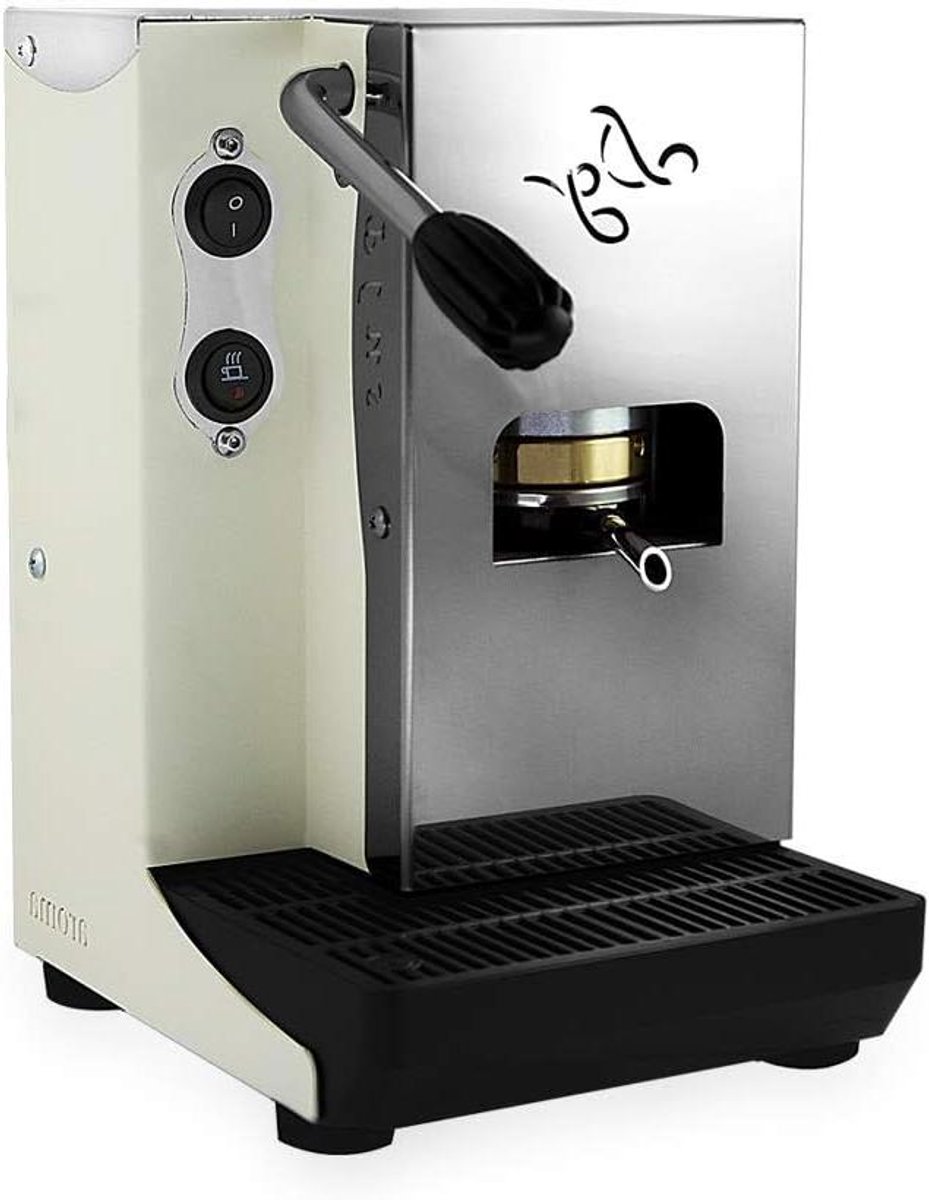 Koffiezetapparaat - Eenkopsmachine - Koffie Zetten - Messing Componenten - 700 ml - Wit
