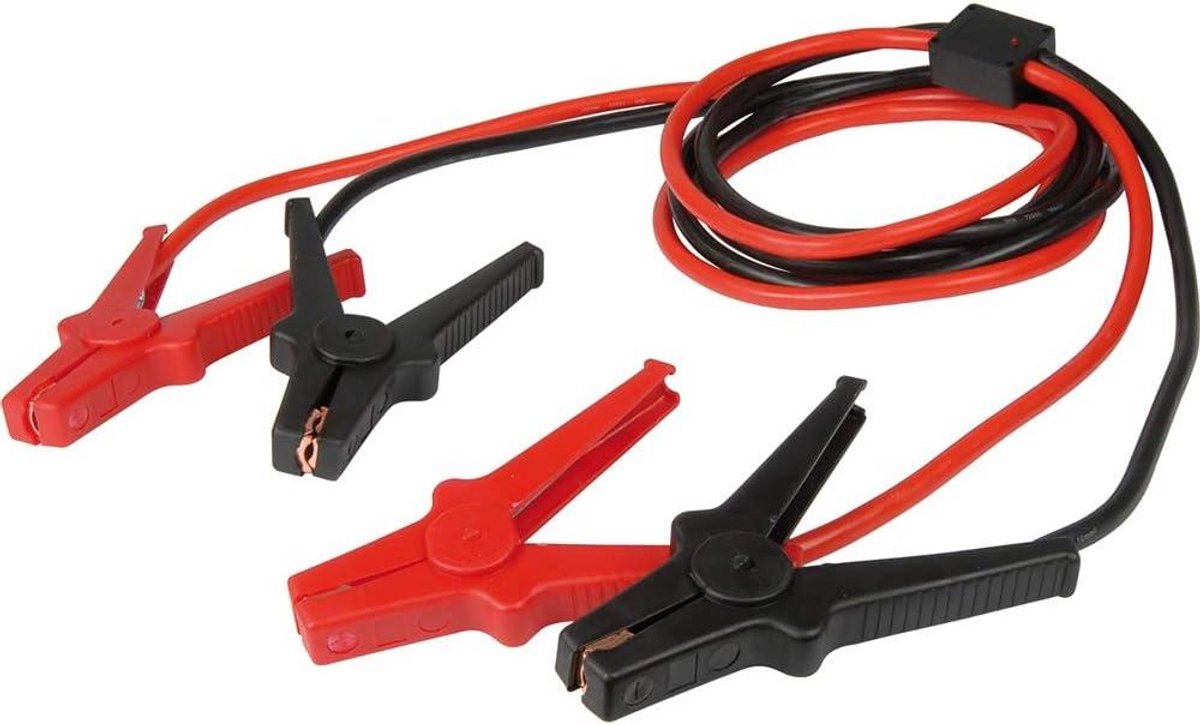 Startkabels - Autostartkabels Accukabels - Accu Starten - Met Overspanningsbeveiliging - 3 meter 16 mm² - Rood