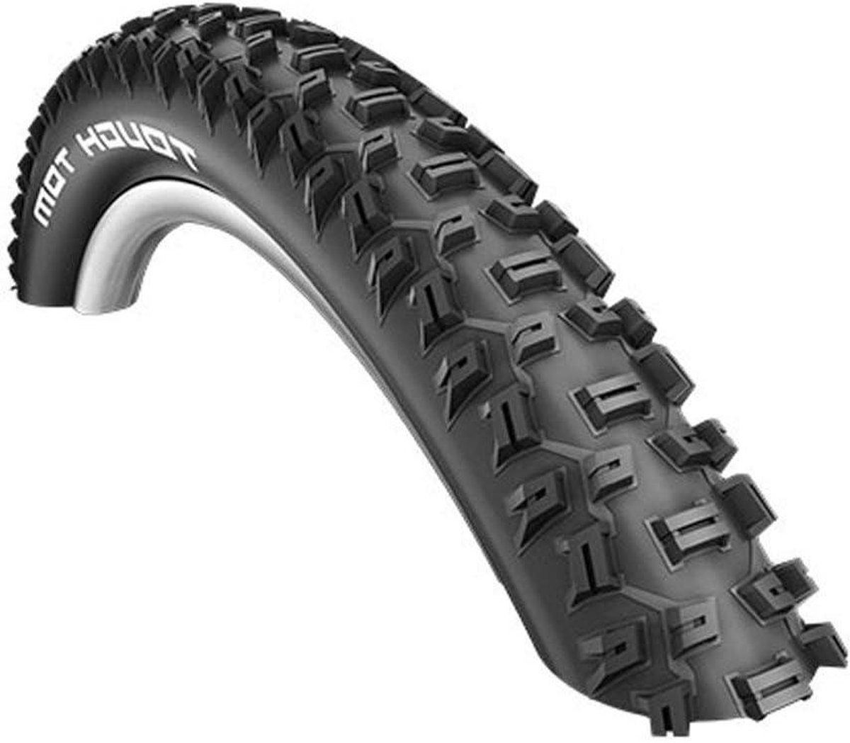 Fietsband - Banden - Mountainbiken - Grof Profiel - 27.5 x 2.25 inch - Zwart