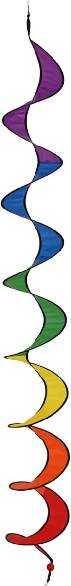 Wind Spinner - Twister L - UV-bestendig en weerbestendig - Ø20cm, lengte: 170cm - incl. roestvrijstalen kogeldraaiklem - stijlvolle huis- en tuindecoratie