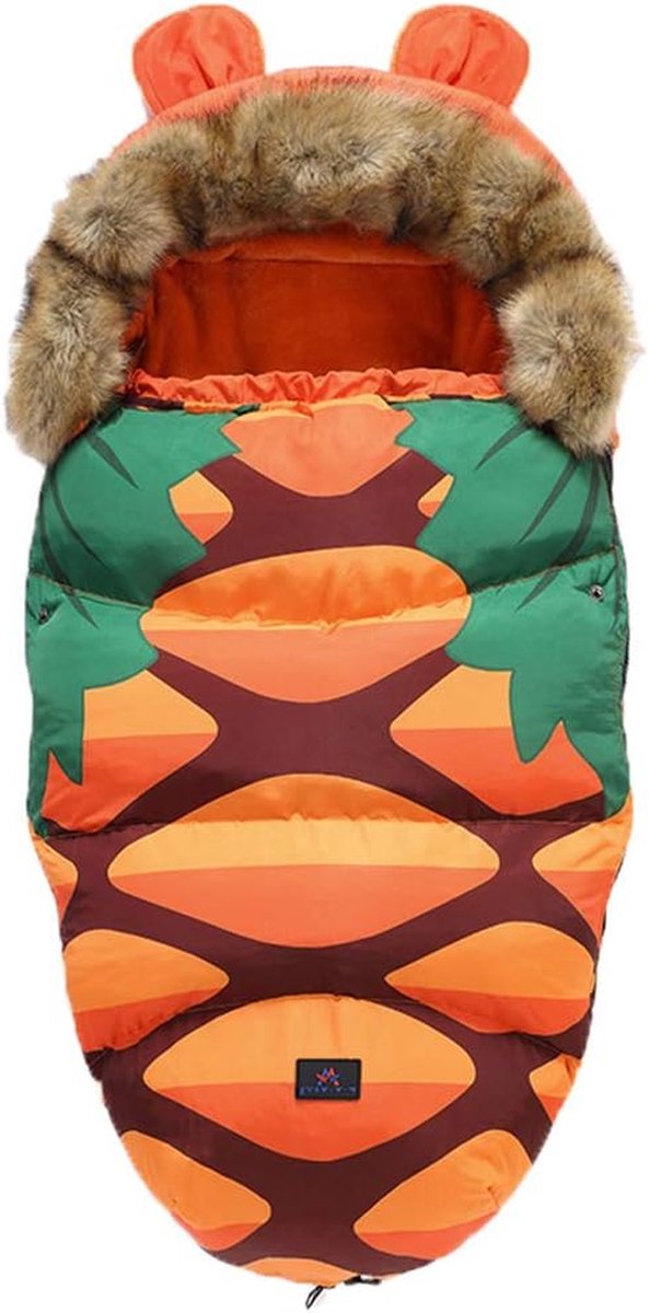 Voetenzak Kinderwagen - Baby Slaapzak - Warm Blijven - Waterdicht Winddicht - 100 x 48 cm - Grijs