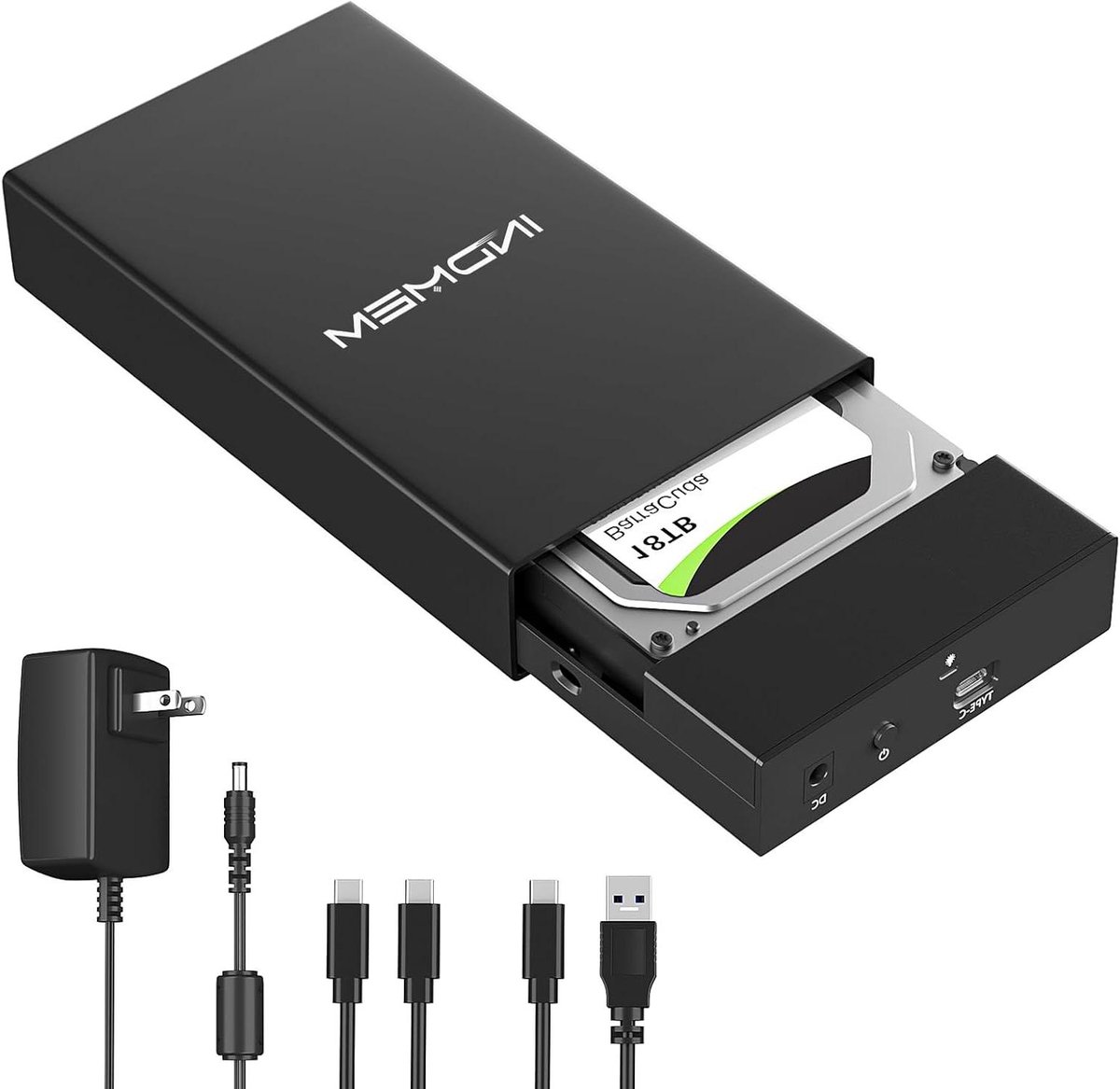 SAS naar USB Behuizing - Docking Station Harddisk - Schijf Koppelen - Gereedschapsloos Installeren - Tot 18 TB - Zwart