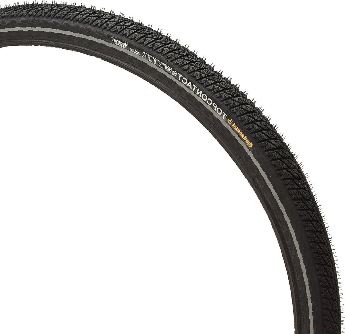 Winter Fietsband - Opvouwbare Band - Veilig Fietsen - Gripvast Loopvlak - 28 x 1.60 inch - Zwart