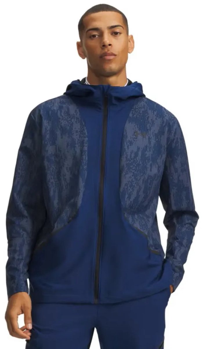 Under Armour Unstoppable Woven Jas Blauw S / Regular Man