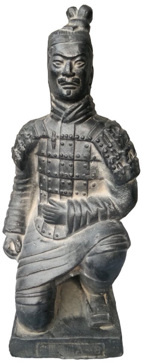 Warriors, Oude China Qin-dynastie Terracotta Warriors Sculptuur Thuis Display Tafel Display Gift Multi Presentatie 7 "hoog, knielende boogschutter