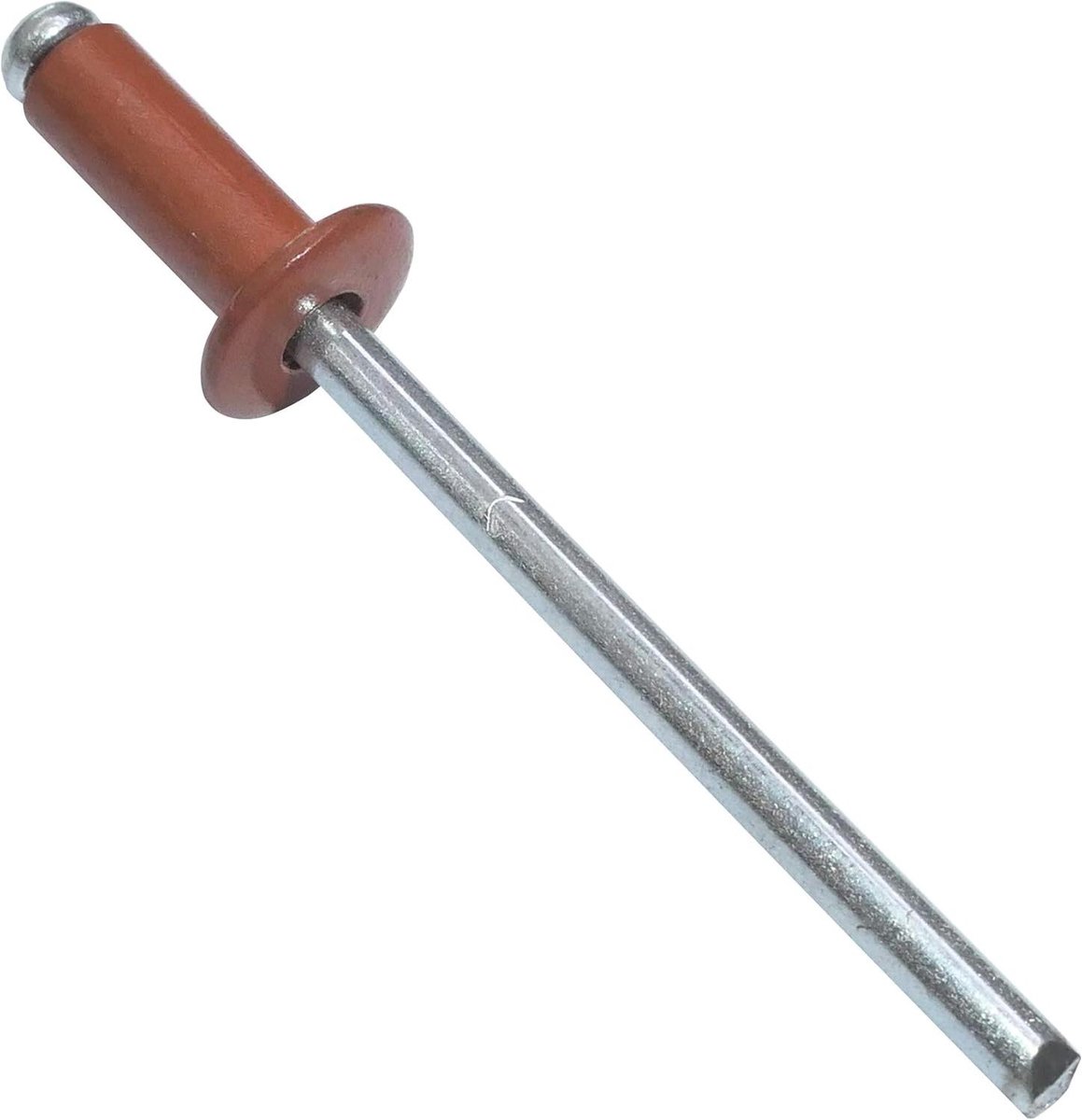 Blindklinknagels Set - Popnagels Aluminium Staal - Metaal Verbindingen Maken - Schachtbreuk Ontwerp - 4x10mm 50 Stuks - Bruin Koper