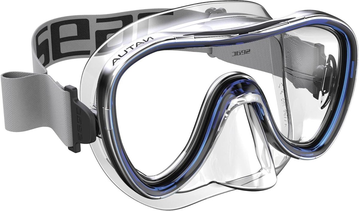Duikmasker - Snorkelmasker Gelaatsmasker - Snorkelen - Gehard glazen lens - One size - Niet gespecificeerd