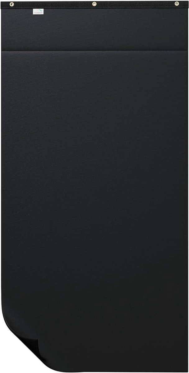 Geluidsabsorberende Plaat - Geluidsdempend Paneel - Ruimte Akoestiek Verbeteren - Absorbeert 85% Geluid - 244 x 122 cm - Zwart