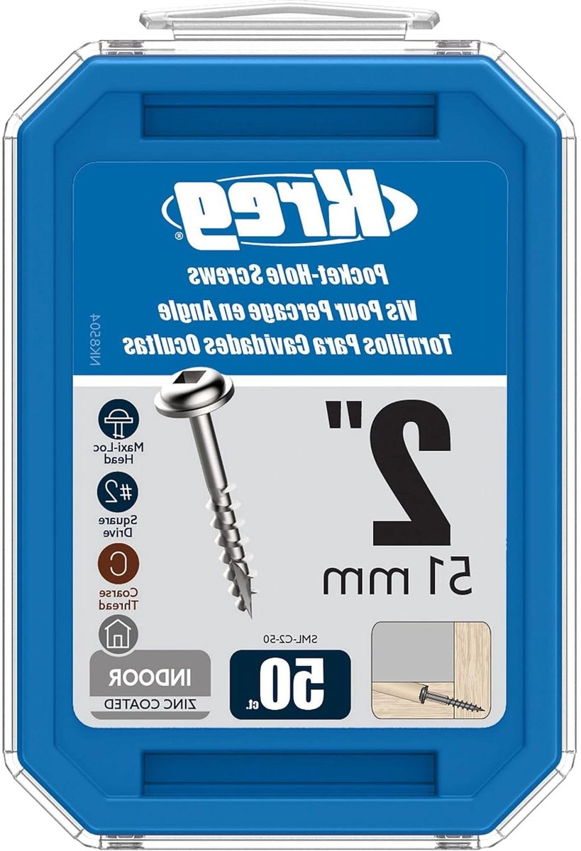 Grove Schroeven - Houtbevestiging - Meubels Maken - Wasvormige Kop - 50 Stuks - Metaal