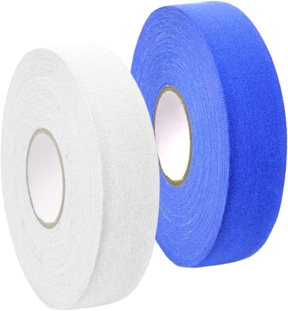 IJshockey Racket Tape - Sport Grip Band - Verbeteren Grip - Vochtabsorberend Antislip - 25m x 25mm - Blauw Wit