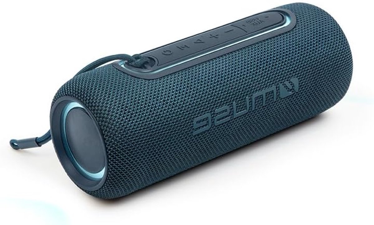 Bluetooth Luidspreker - Draagbare Speaker - Muziek Streamen - Spatwaterdicht IPX5 - 20 Watt - Blauw