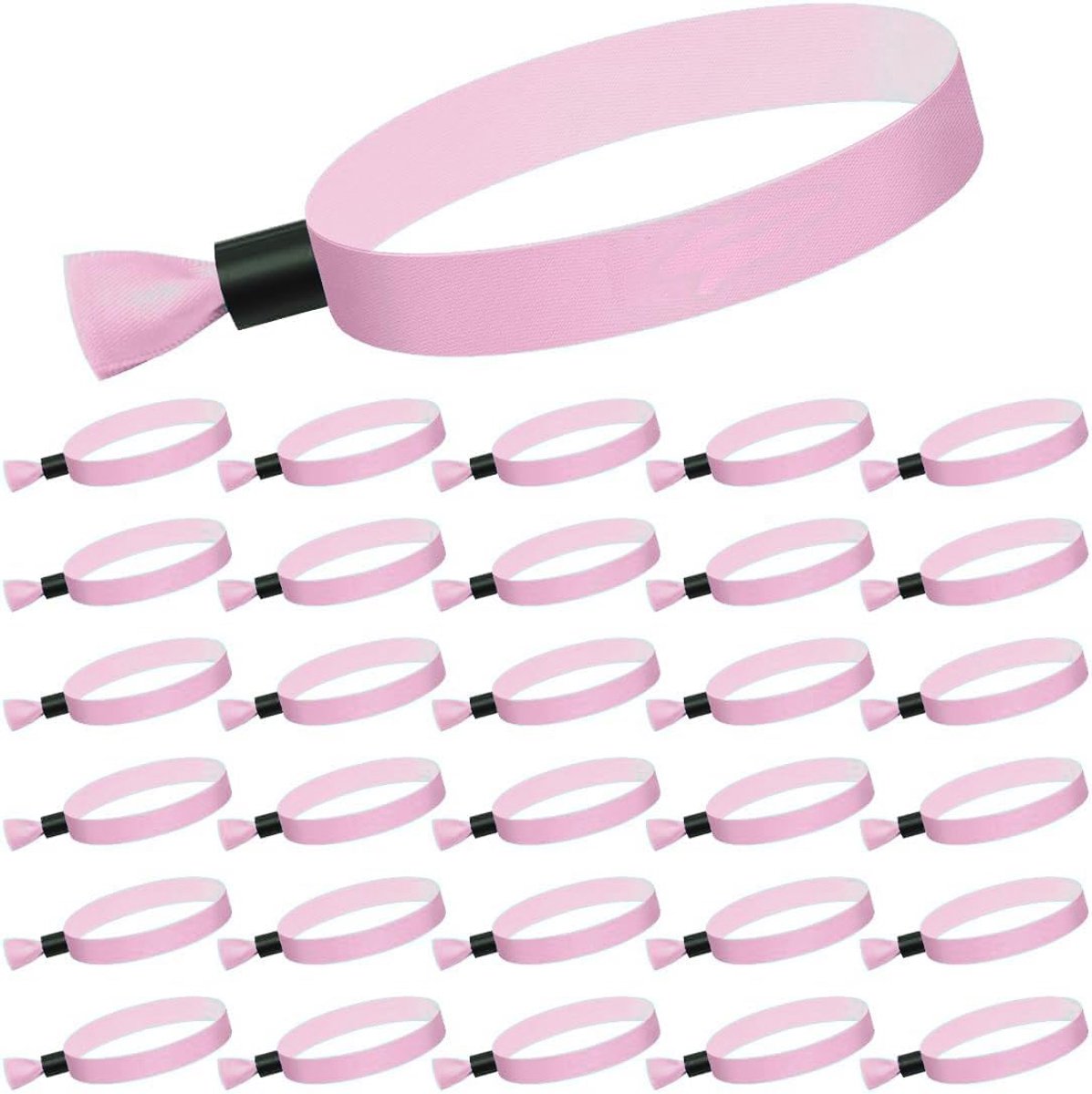 armbanden, personaliseerbaar, voor evenementen en kinderen, blauw, 30 stuks