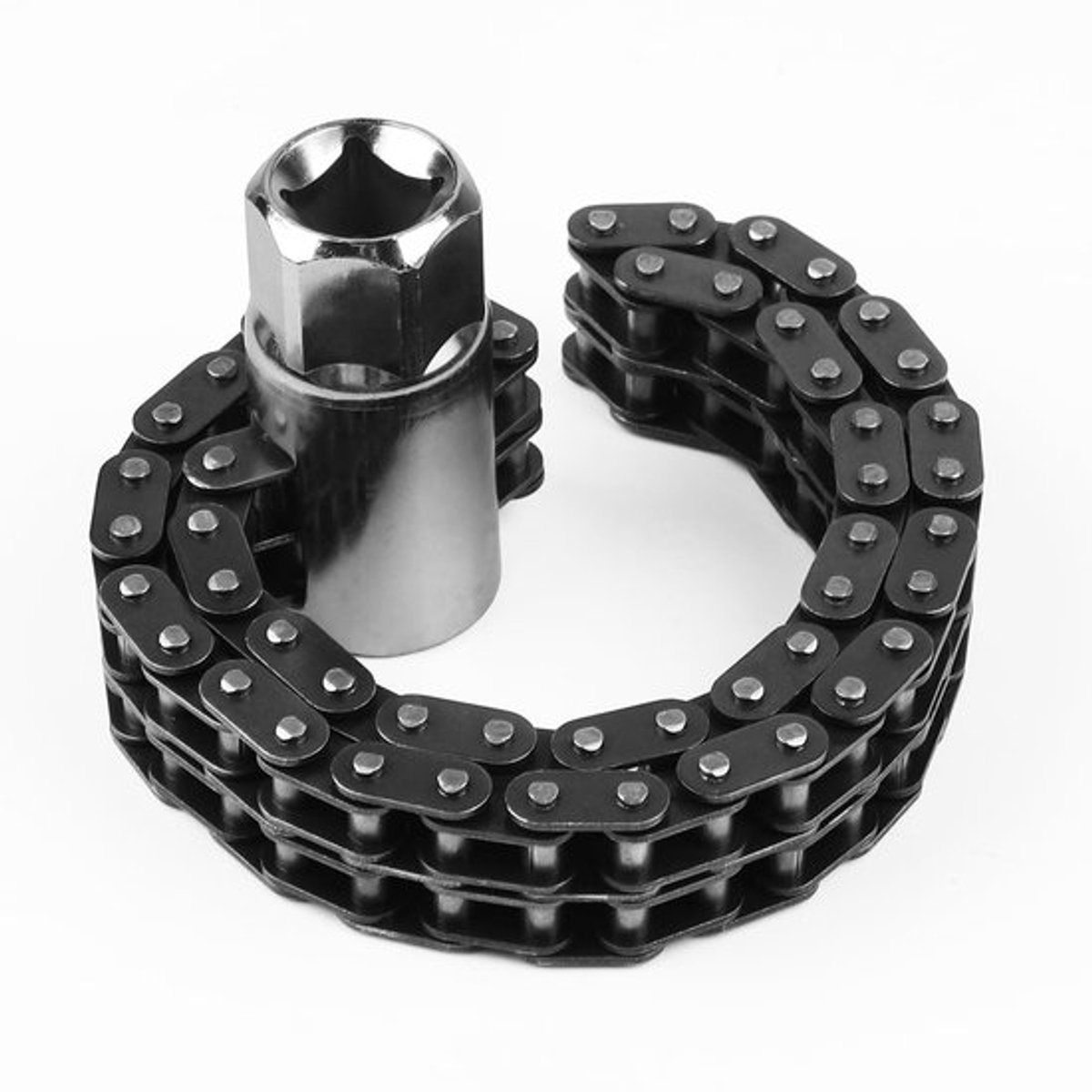 Ketting Oliefiltersleutel - Dubbele Ketting Tool - Onderhoud