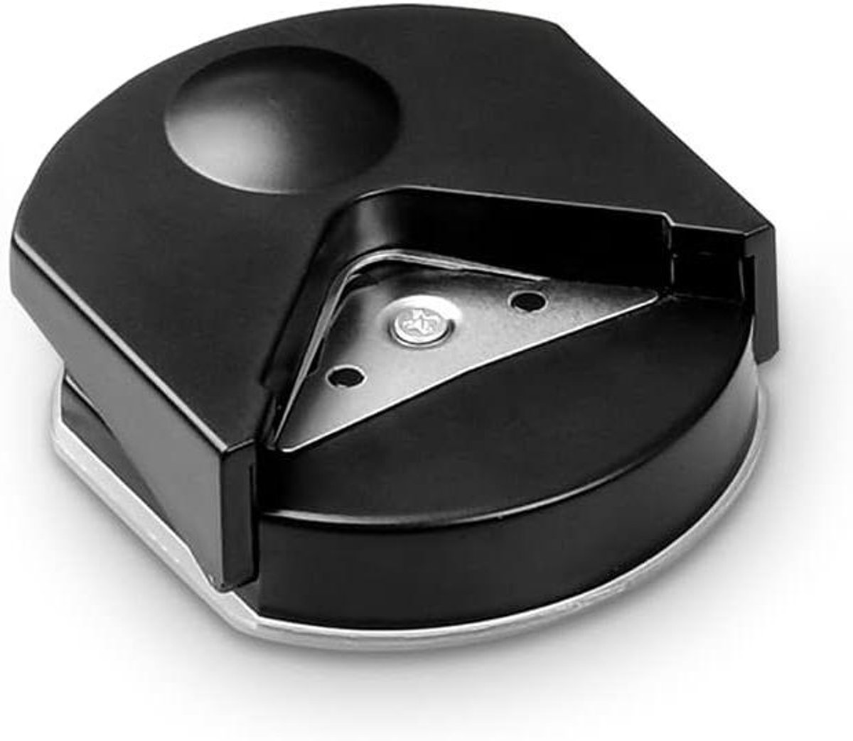 Hoeksnijder - Afronder Hoekronder - Documenten Afronden - 5mm Snijradius - 5.5 x 6 x 3 cm - Zwart