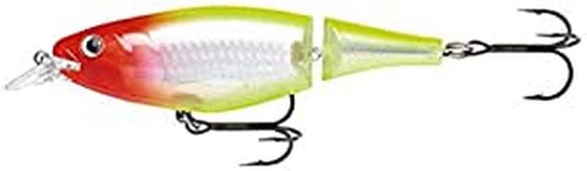 Jointed Shad Kunstaas - Vislokaas Vissersaas - Vissen Op Roofvis - Tweedelig Lichaam - 13 cm - Clown