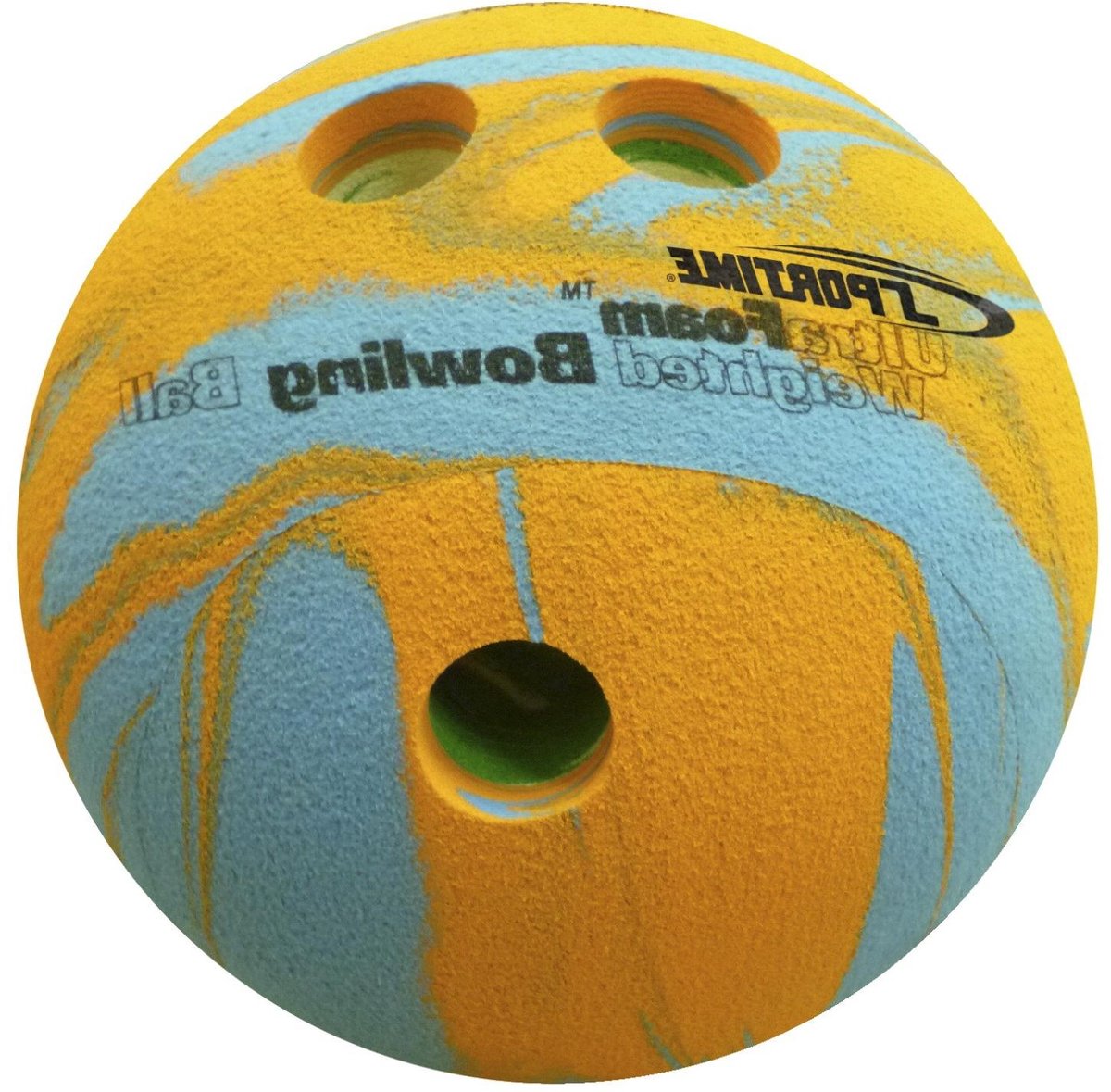 Bowlingbal Schuim - Trainingsbal Foam - Sporten Binnen - Schokabsorberend Materiaal - ca. 45 g - Meerkleurig