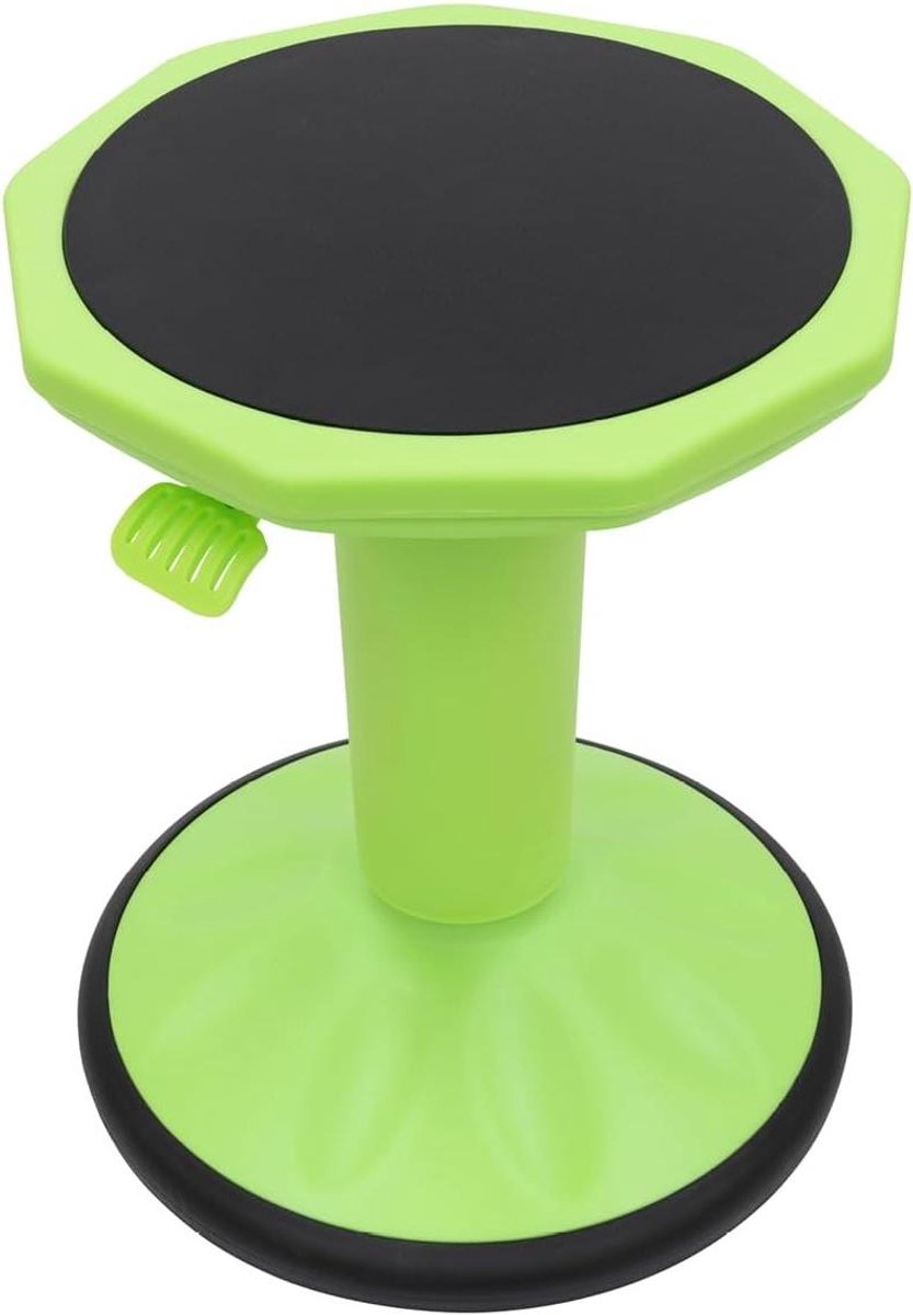Wiebelkruk - Actieve stoel - Houding Verbeteren - 360 graden beweging - 419-61 cm - Groen