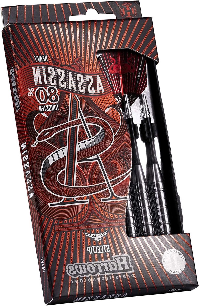 Tungsten Darts - Professionele Pijltjes - Precisie Werpen - Hoge Kwaliteit - 32 Gram - Zilverkleurig