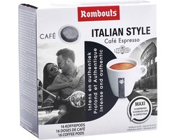 Rombouts - Koffie - 10 x Italian Style 16 pods