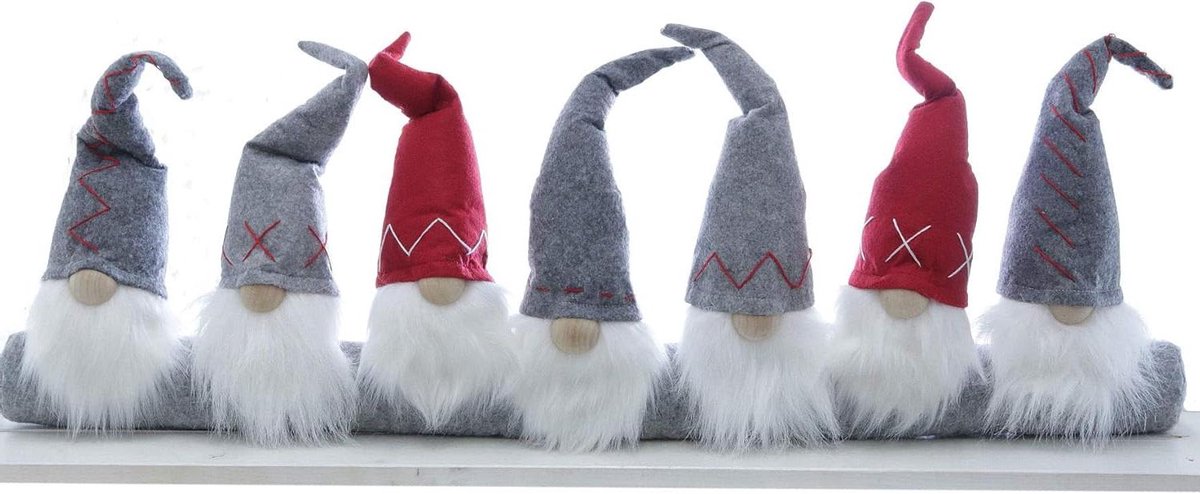 Tochtstopper - Deurstopper Kabouter - Tocht Weren - Feestelijk Ontwerp - 90 cm - Veelkleurig