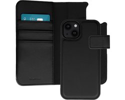 imoshion Hoesje - Geschikt voor Apple iPhone 13 - Uitneembare 2-in-1 Luxe Bookcase - Zwart