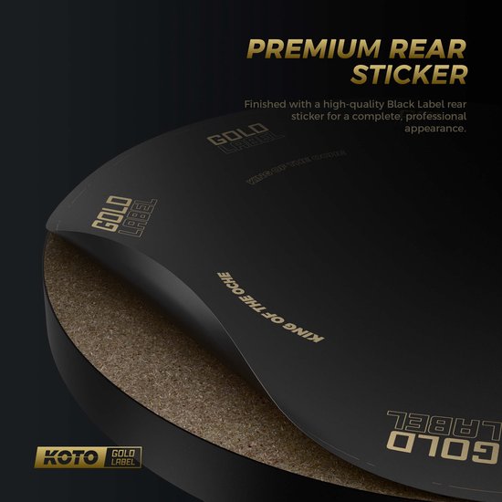 KOTO Gold Label Dartboard + KOTO Gold Label Surround - Dartset van KOTO — afbeelding 2