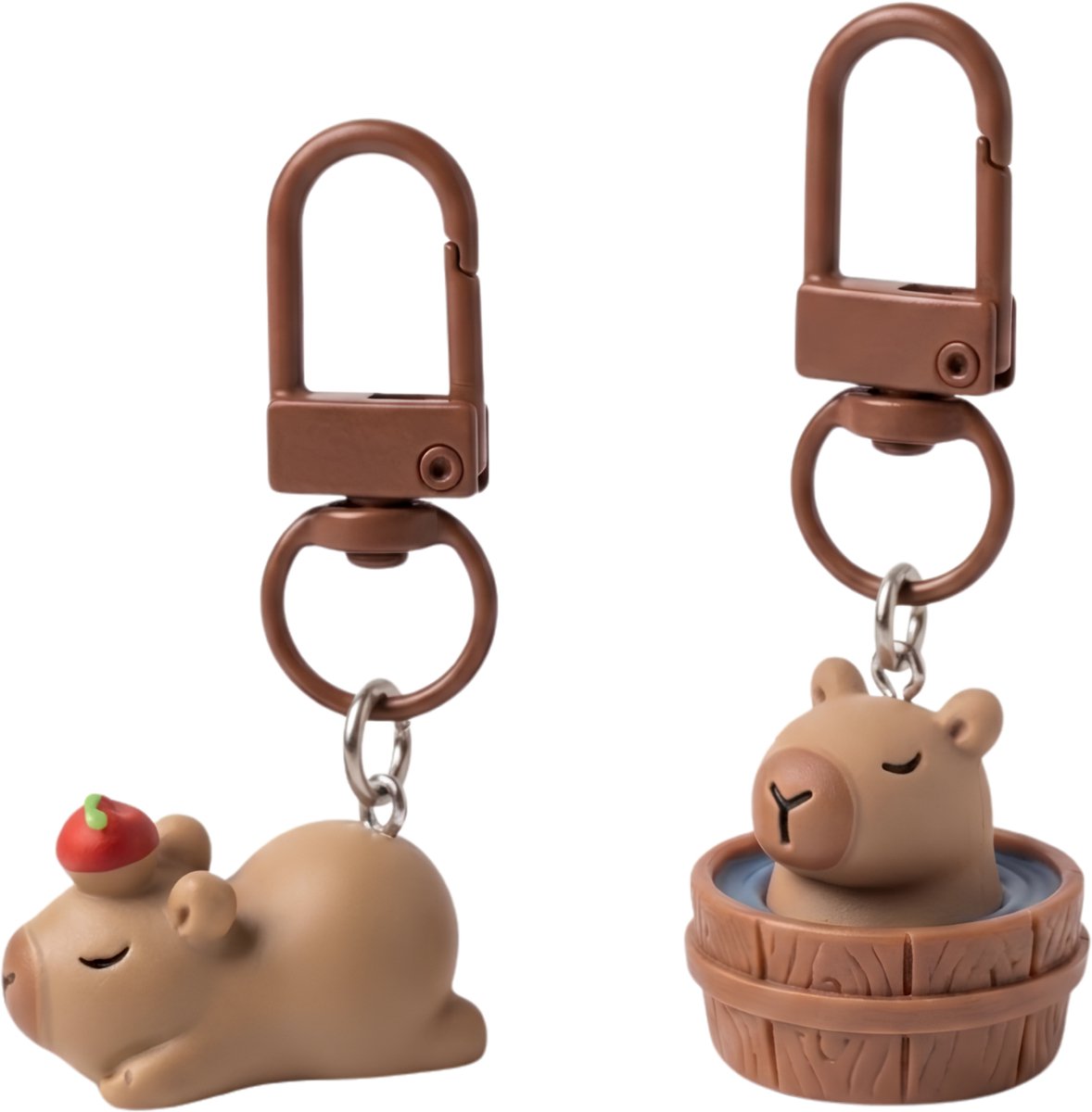 Ainy - Sleutelhanger Capibara | Capybara | Schattige Keychain Accessoire | Cadeau voor Kinderen, Tieners & Volwassenen