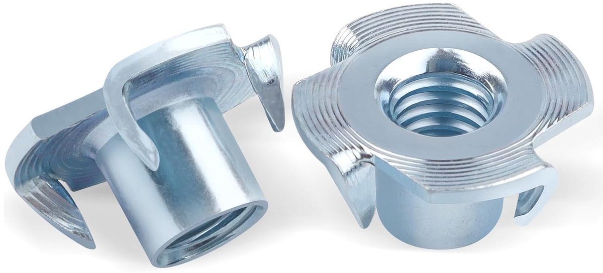 Impactmoeren M8X11MM - 50 stuks - Koolstofstaal - Hoge hardheid, roest- en corrosiebestendig - ShopVlot