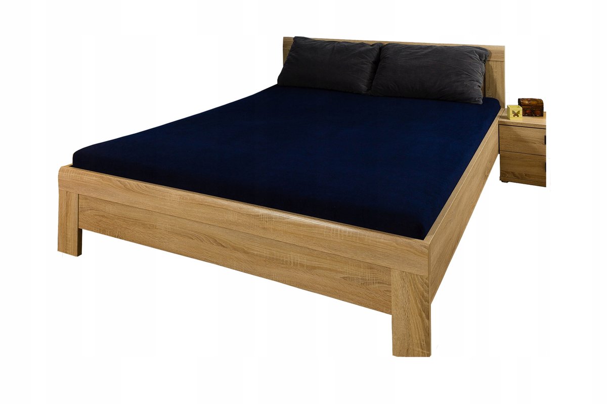 Merkloos Frotte Hoeslaken met Elastiek 150x190 cm, Max 10 cm Matrashoogte