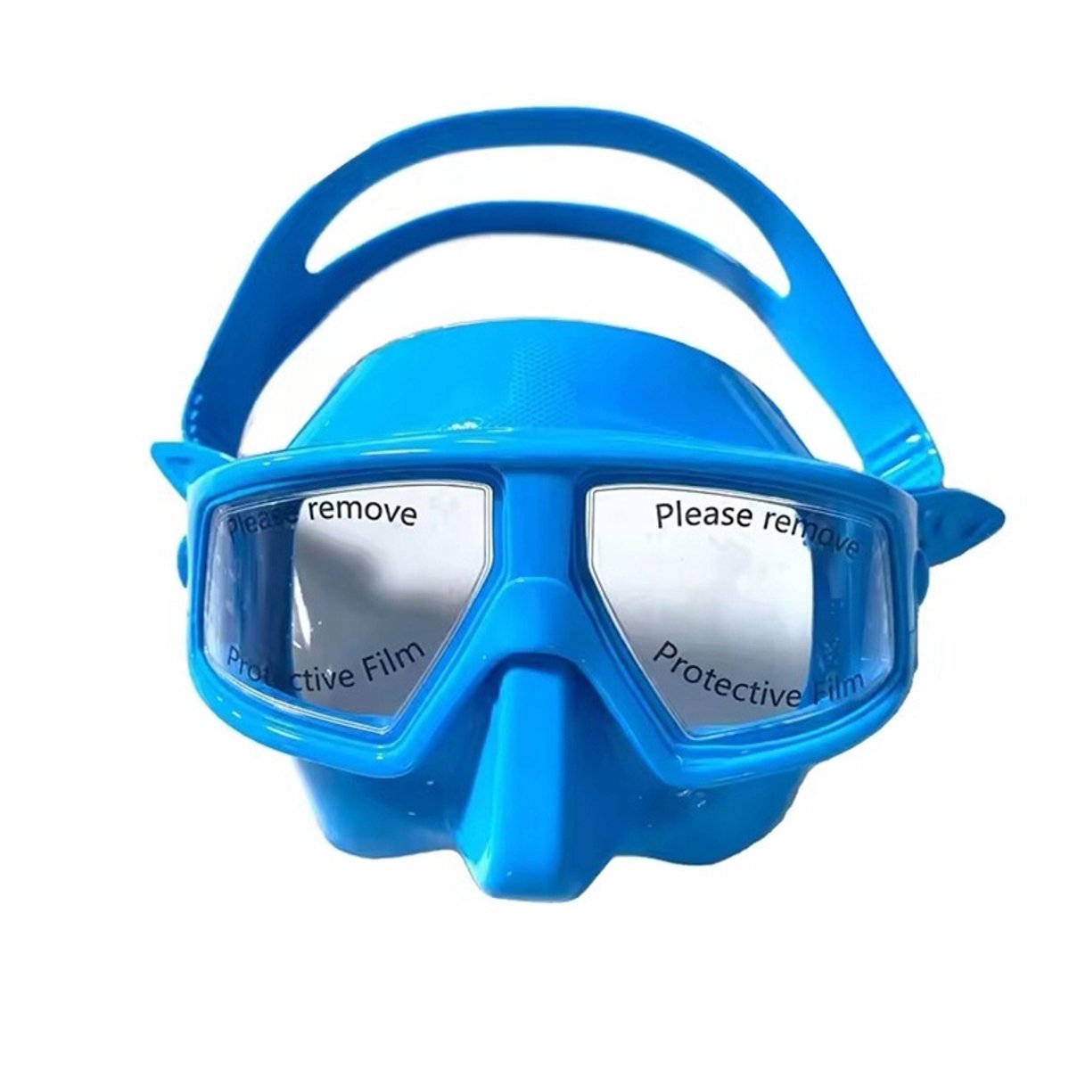 Nohiteam NTM-08 Freediving Blauw Masker - Klein Volume