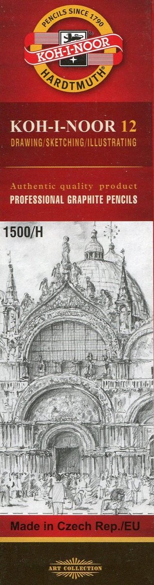 Koh-I-Noor Technische Potloden H1 - 12 Stuks