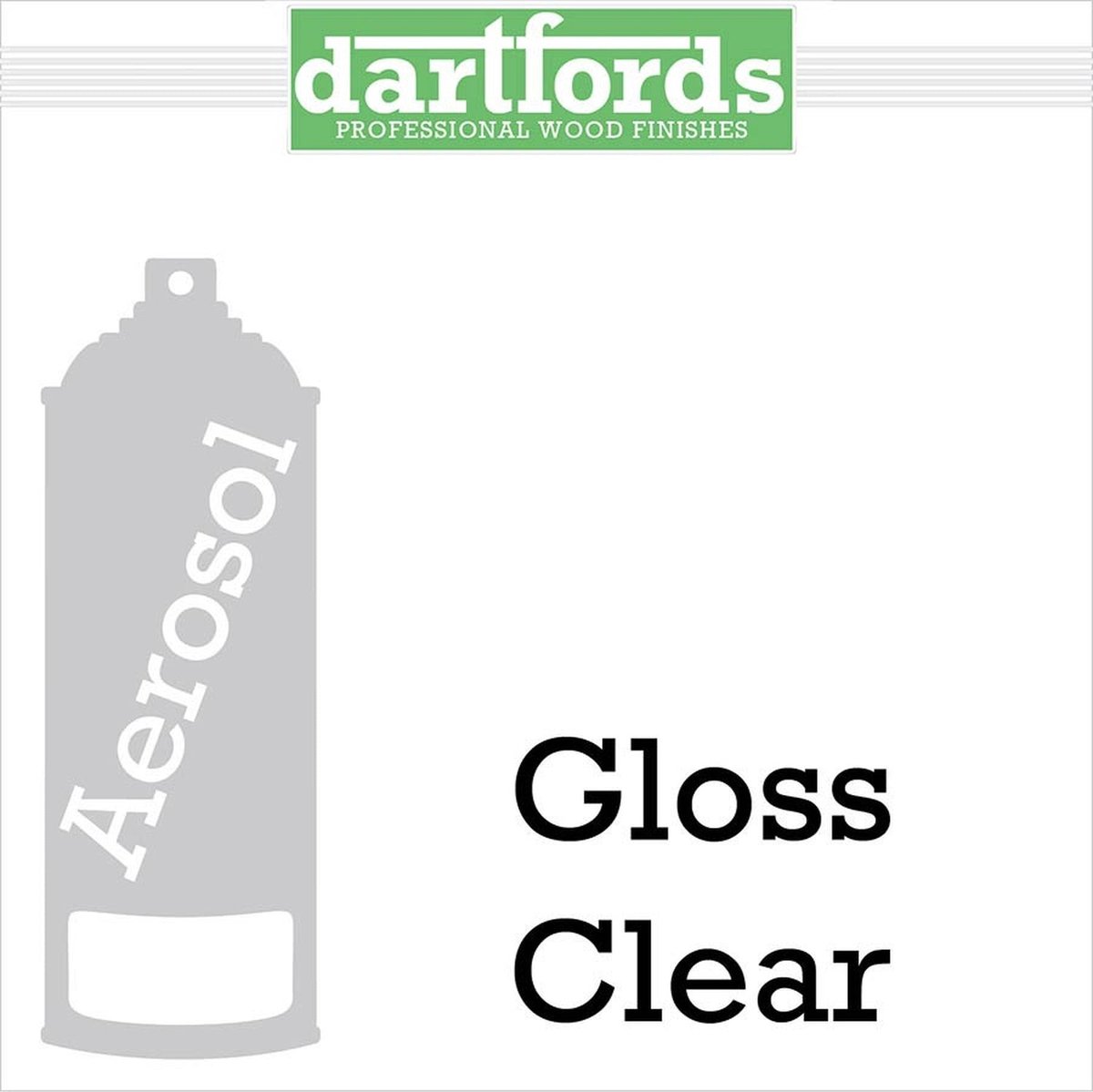 Dartfords FS5000 Nitrocelluloselak Gloss Clear 400ml spuitbus