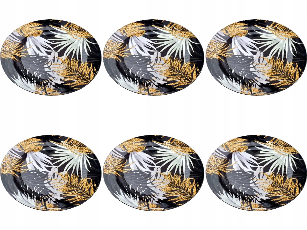Blanche Decoratieve Onderschotels 33cm - Set van 6