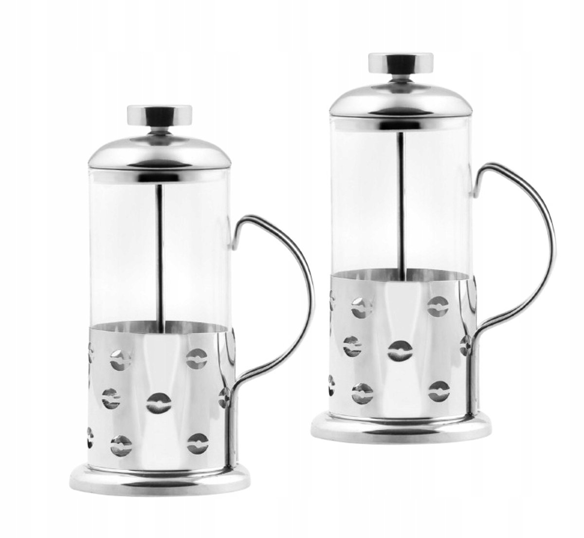 Dubbele Glazen Koffie- en Theepot met Filter 600ml