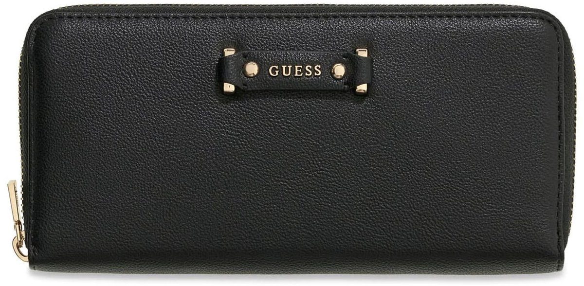 GUESS portemonnee Dorothy SLG Zip Around Wallet Black zwart