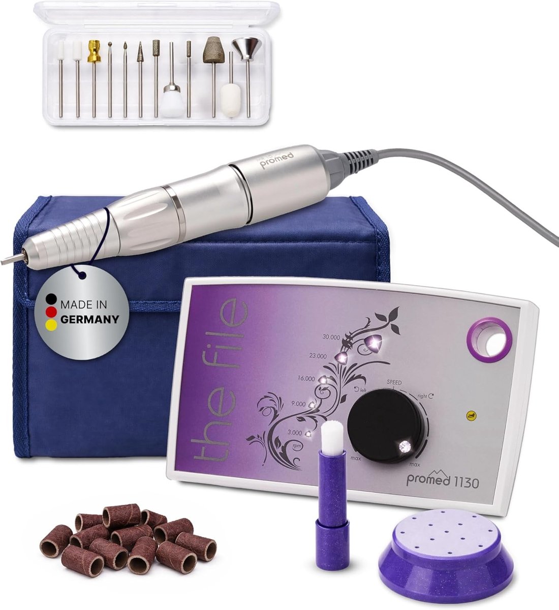 Elektronische nagelvijl - Zilver - Professionele nagelfrees - Voor manicure en pedicure