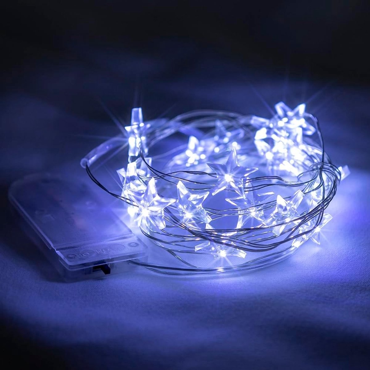 Sterrenverlichting - Koud Wit - 2 m - Waterdichte LED Lichtketting - Voor Binnen en Buiten