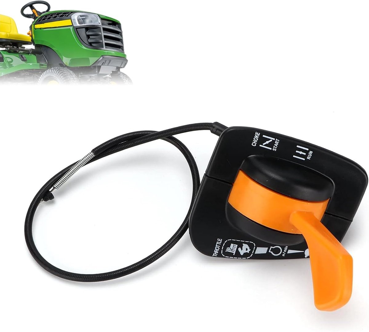Throttle Cable Vervangingskabel - Geschikt Voor John Deere LA102 LA105 LA115 X110 X120 - Betrouwbare werking - ShopVlot