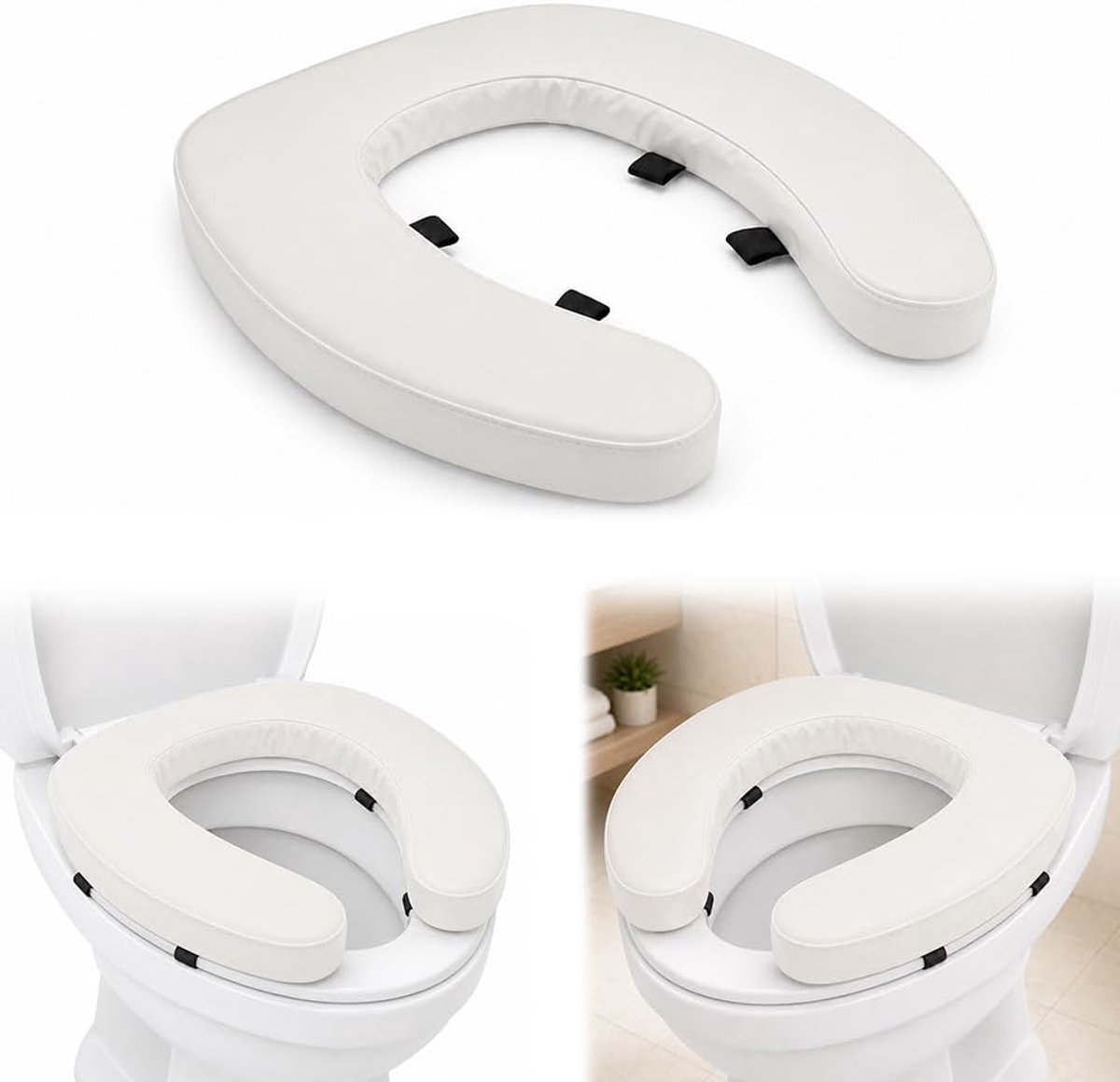 Toiletzitverhoging 5 cm, HOVCEH waterdichte wc-zitverhoging - ShopVlot