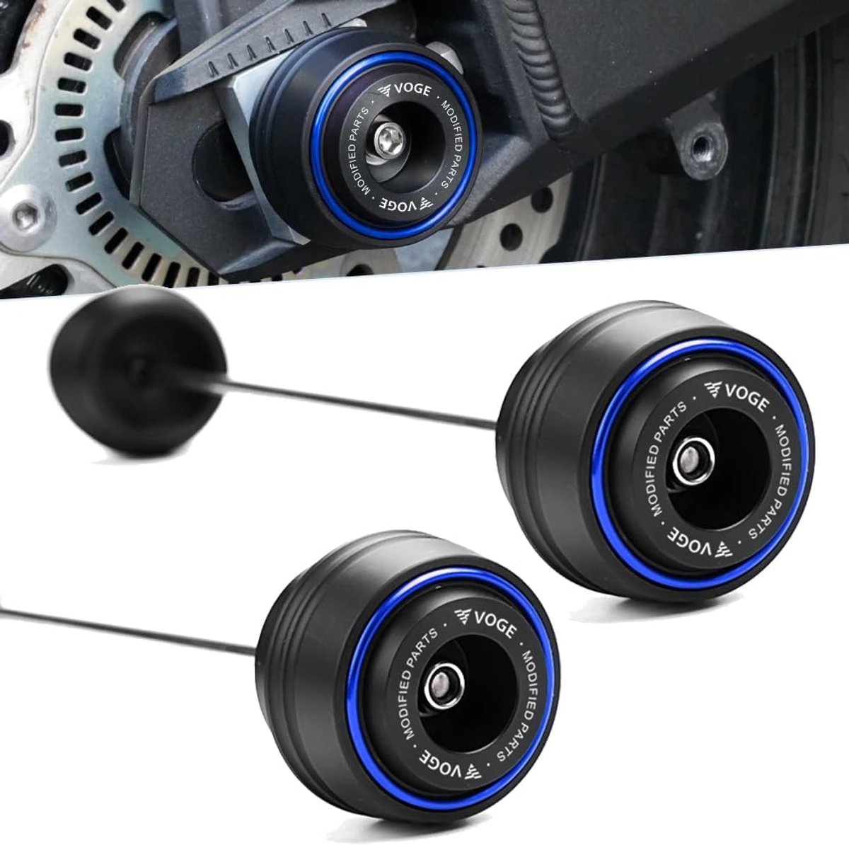 Motorfiets accessoires vooras vorkbescherming voor Voge Valico DS900X DS525X 900 525 DSX DSX525 DSX900 2024 2025 - ShopVlot