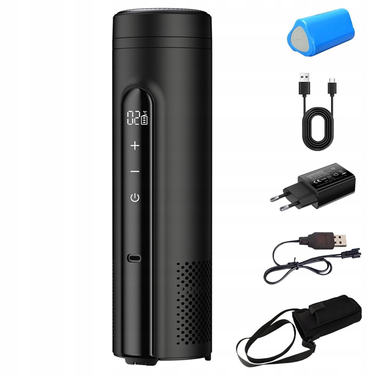 Draagbare Insuline Koeler, 0-18°C, USB LED, Compact