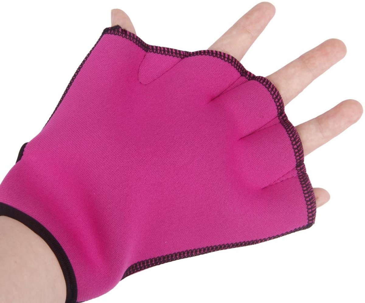 Zwemhandschoenen van neopreen met zwemvliezen voor waterweerstandstraining