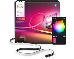 Philips Hue Play Pro entertainment LED-strip - 75 tot 85 inch TV - aanpasbaar wit en gekleurd licht…