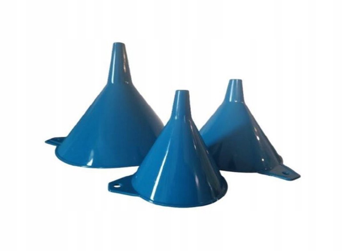 Malwa Universele Trechters Blauw Set van 3