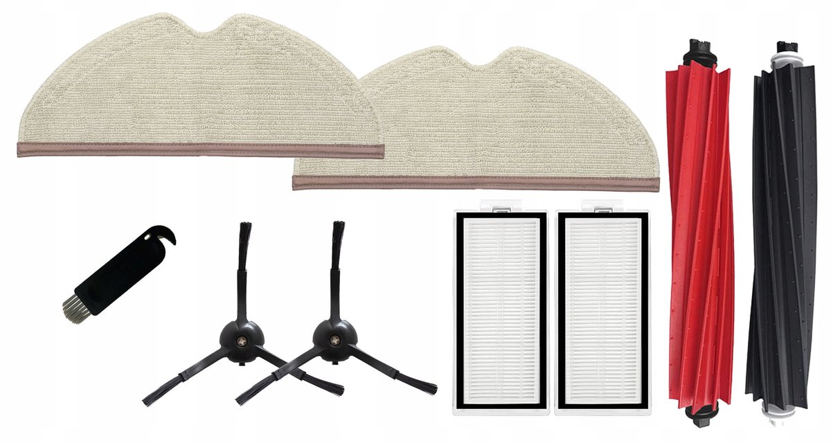 Accessoireset voor Roborock Q5 Pro, Q8, Q8 Max - Borstels, Filters, Mops
