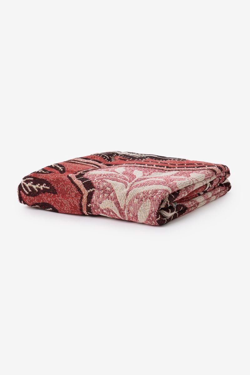 Sissy-Boy - Multicolour sprei met bloemendessin (130x180 cm)
