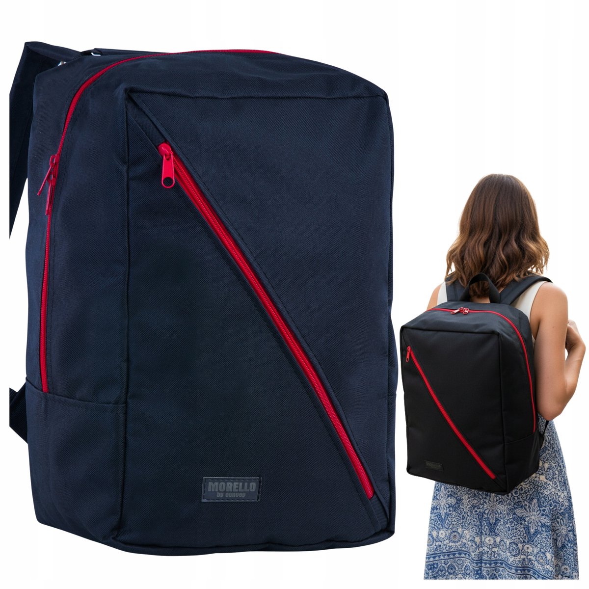 Handbagage Rugzak 40x30x20cm - Ideaal voor Ryanair & Wizz Air