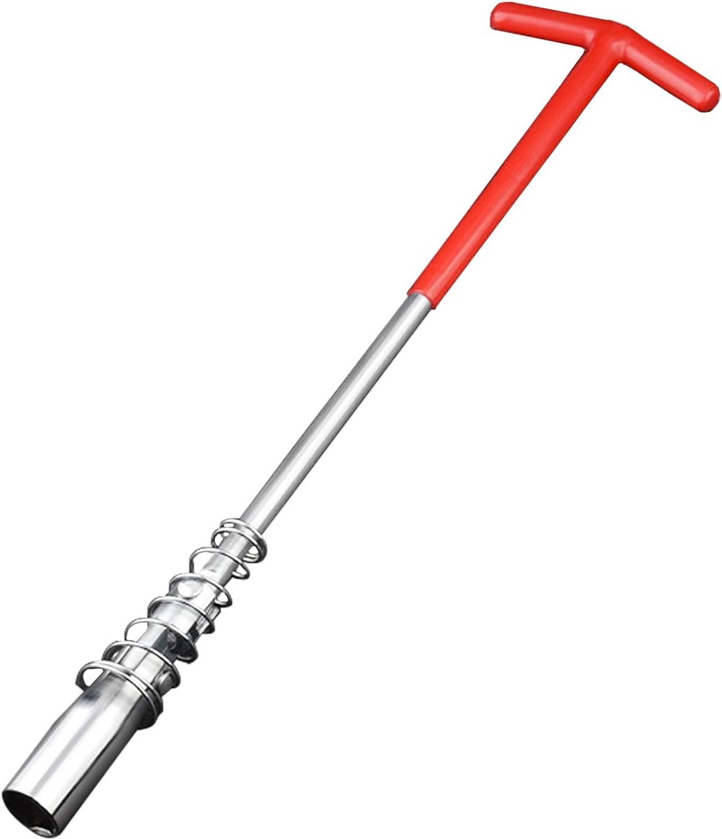 Spark Plug Wrench T-Handle Universal Hinge Tool for Removing Spark Plugs for Fixing and Demolition of the Spark Plug - ShopVlot