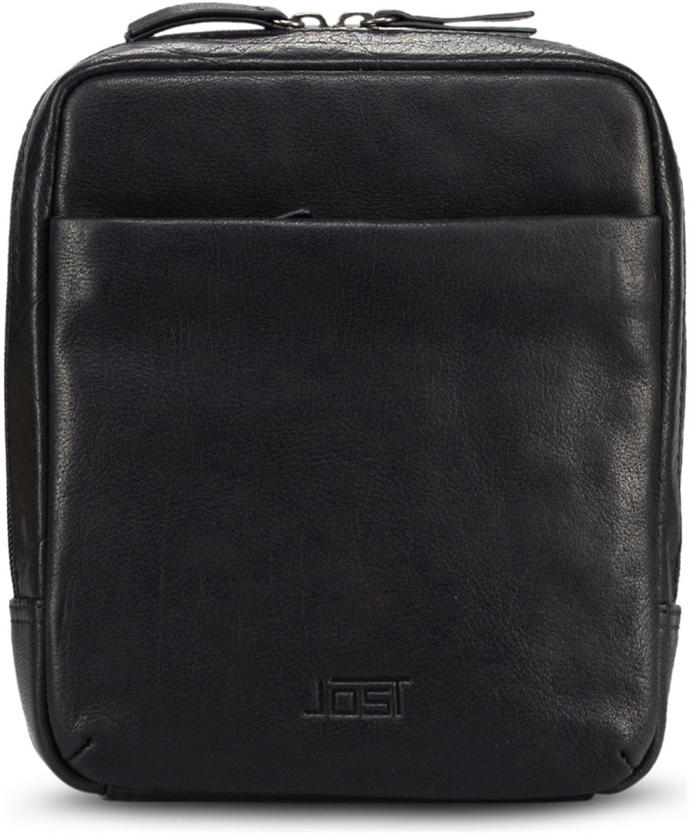JOST schoudertas Glasgow Shoulder Bag Black zwart